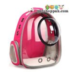 Pet carrier bag space capsule