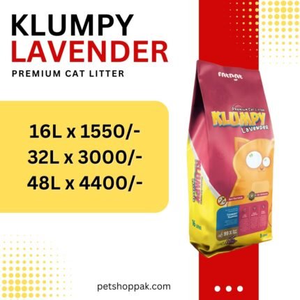 Klumpy Lavender 16L cat litterbundle deals