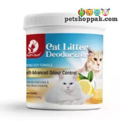 Fluff n Buff Cat Litter Deodorant lemon scent