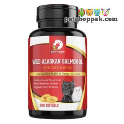 Fluff n Buff pet wild alaskan salmon oil