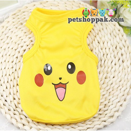 Cartoon yellow tweety pet summer shirt Cartoon yellow tweety pet summer shirt