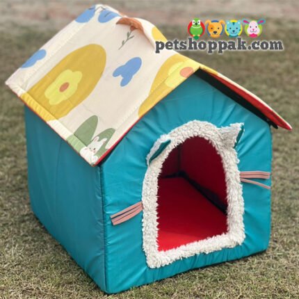 fur face hut house for cat
