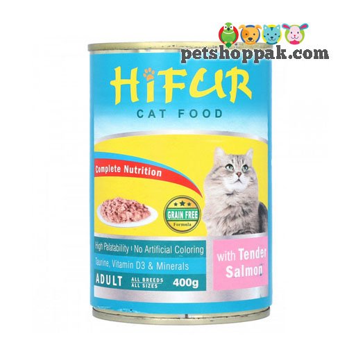 hi fur cat food with tender salmon hi fur cat food with tender salmon