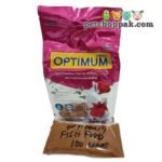 optimum fish food 100gms open
