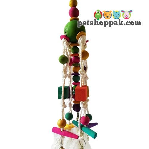 parrot toys wooden ball rope hanging parrot toys wooden ball rope hanging