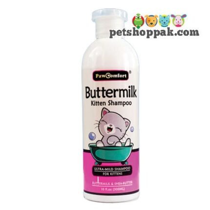 paw comfort buttermilk kitten shampoo