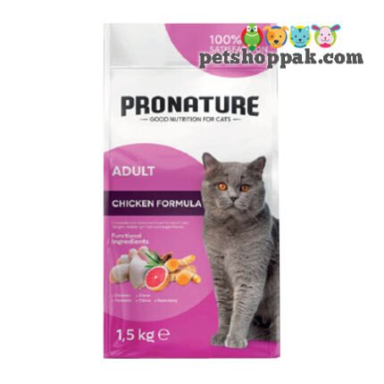 Pronature adult chicken formula cat food