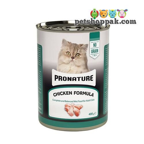 pronature cat chicken formula 400gms food pronature cat chicken formula 400gms food