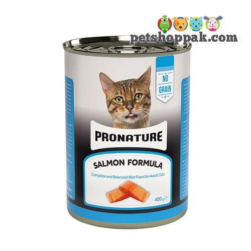 pronature cat salmon formula 400gms food pronature cat salmon formula 400gms food