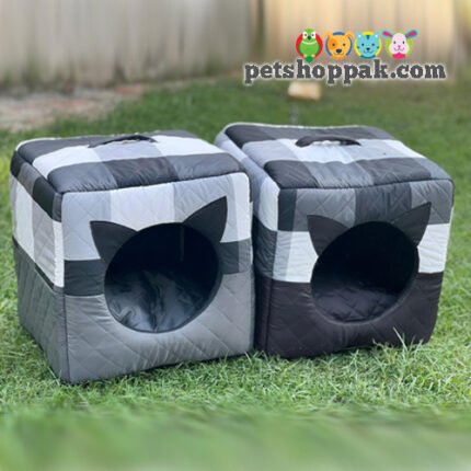 square house cum bed for cat