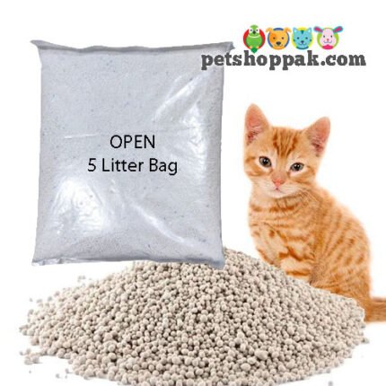 Open Bentonite Cat Litter 5L bag