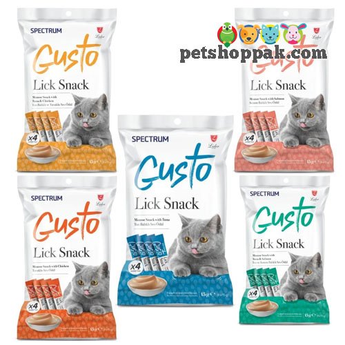 Gusto-lick-snacks-for-cats Spectrum Gusto Lick Snack