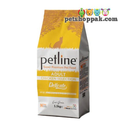 PETLINE SUPER PREMIUM ADULT CAT FOOD CHICKEN SELECTION