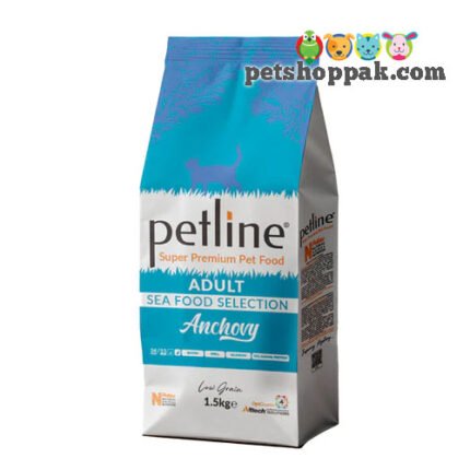 PETLINE SUPER PREMIUM ADULT CAT FOOD SEA FOOD SELECTION