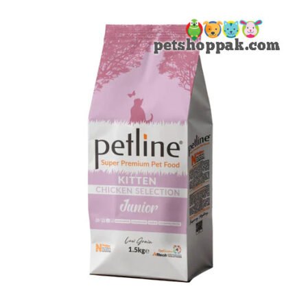 PETLINE SUPER PREMIUM KITTEN FOOD CHICKEN SELECTION