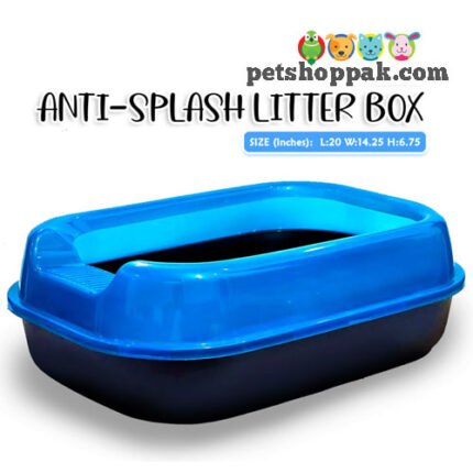 Anti-Splash Cat Litter Box