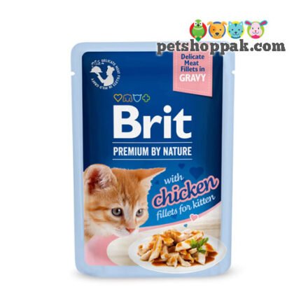Brit Premium with Chicken Fillets for Kitten Gravy