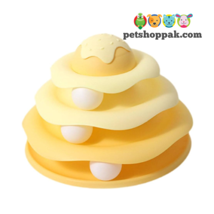 Cat Tower 3 Layer Track Toy