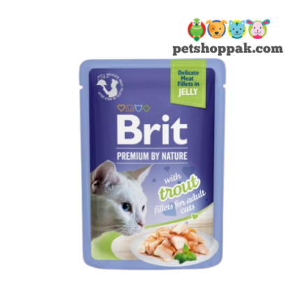 Brit Premium Trout Fillets for Cat Jelly