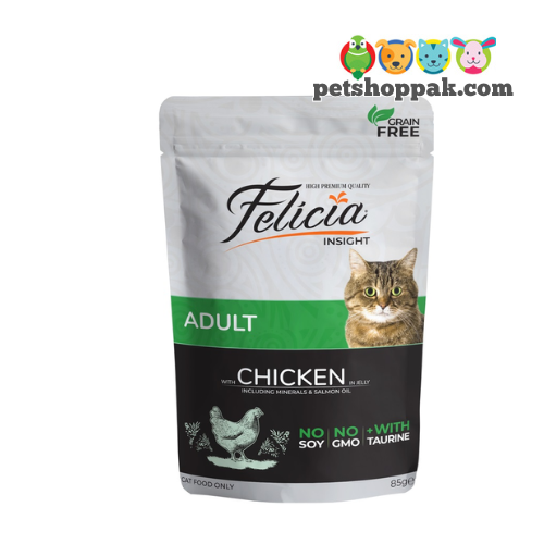 felicia adult chicken 85gm felicia adult chicken 85gm