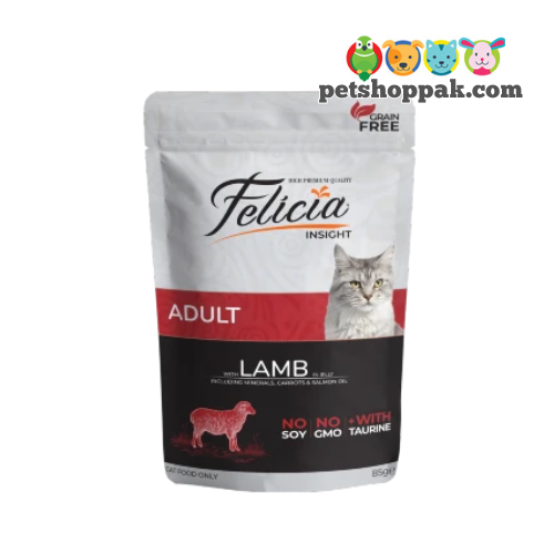 Felicia Adult Lamb Jelly 85gm Felicia Adult Lamb Jelly 85gm
