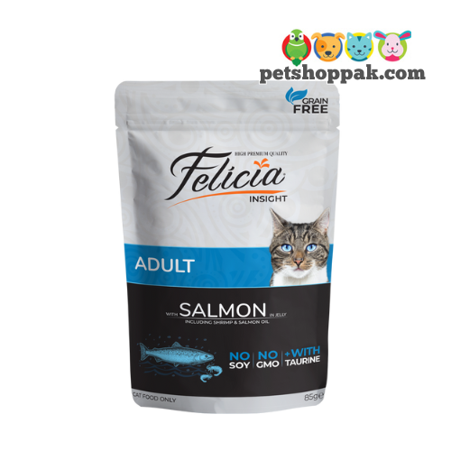 felicia adult salmon 85gm felicia adult salmon 85gm