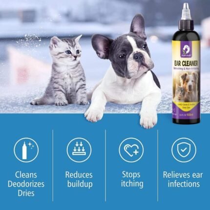 Fluff-n-Buff Pet Ear Cleaner