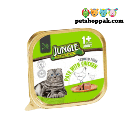 Jungle Patte Adult Cat Food Tray Chicken – 100 Gram