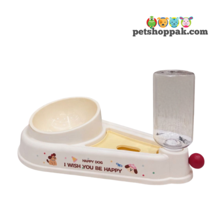 Tri Bowl with Water Dispenser